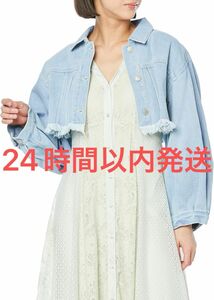 ★値下げ　スナイデル　マイクロショートデニムジャケット　美品 春服 夏服