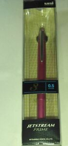 三菱鉛筆　uni　ジェットストリームプライム　0.5mm３色ボールペン　SXE3-3000-05 .13ピンク
