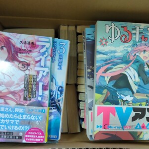 漫画　ライトノベル　40冊以上　まとめ売り　ゆる キャン　ストライク ザ ブラッド　ライアー・ライアー　など　konomi　アニメ