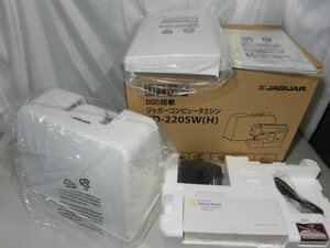 **564 JAGUAR Jaguar computer sewing machine CD-2205W unused goods **