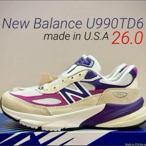 人気モデル！New Balance U990TD6 26.0㎝ USA製　大谷翔平 