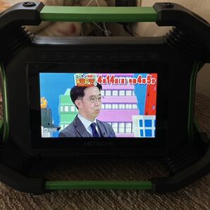 新品 日立工機 コードレスラジオ付テレビ UR18DSML の画像1