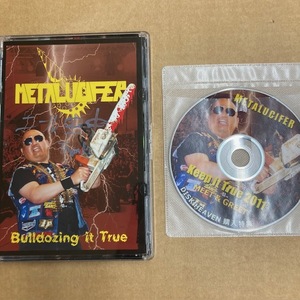 METALUCIFER - BULLDOZING IT TRUE CD+DVD(PAL) 特典DVD-R付 サイン入り ジャパメタ