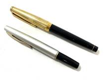 (CH) 万年筆 おまとめ2点 Sailor/セーラー ペン先 14K Pilot/パイロット Elite/エリート ペン先 18K 筆記用具 文房具 レトロ (CH331)_画像2