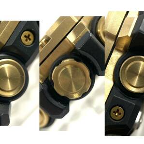 CASIO/カシオ G-SHOCK GST-B100GB-1A9JF G-STEEL タフソーラー クロノグラフ デイト ブラック×ゴールド メンズ腕時計 Gショック (SER1617)の画像4
