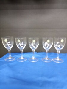 Showa Retro ■ Shot Tsuweasel Wine Glass 5p West German 5 клиентов