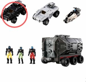 【送料無料】ダイアクロン ビークルズ/セット1 攻撃機動車 ヴァルハウンド ブラック 1個　未使用 バラ売り