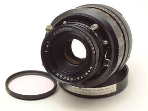 MAMIYA SEKOR P 127mm F4.7 外観程度良品 （実用美品）