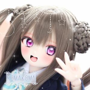 【KOMAKOMA】DDH-01 カスタムヘッド+舌パーツ+アイ2種類 セミホワイトの画像1