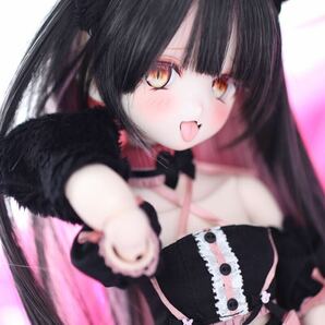 【KOMAKOMA】DDH-10 カスタムヘッド+舌パーツ+アイ2種類 レジン盛り セミホワイトの画像2