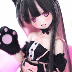 【KOMAKOMA】DDH-10 カスタムヘッド+舌パーツ+アイ2種類 レジン盛り セミホワイトの画像5