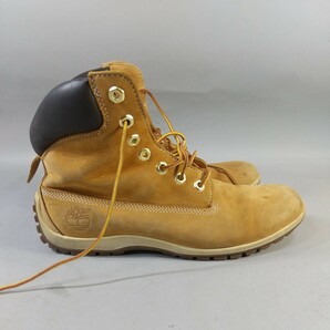 9665■同梱NG Timberland ブーツ 8.5W 26.5cm相当 ティンバーランド シミありの画像2