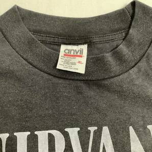 スペシャル! 1990s Nirvana Vestibule ヴィンテージ Tシャツ カート・コバーン シングルステッチ 80s 90sバンド の画像3