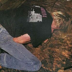 超スペシャル! 1990年ライブ限定 Nirvana × Sonic Youth 関係者 カート・コバーン着用 Bleach & Gooヴィンテージ Tシャツ 80s 90sの画像1