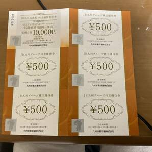 JR九州グループ株主優待券 2500円分の画像1