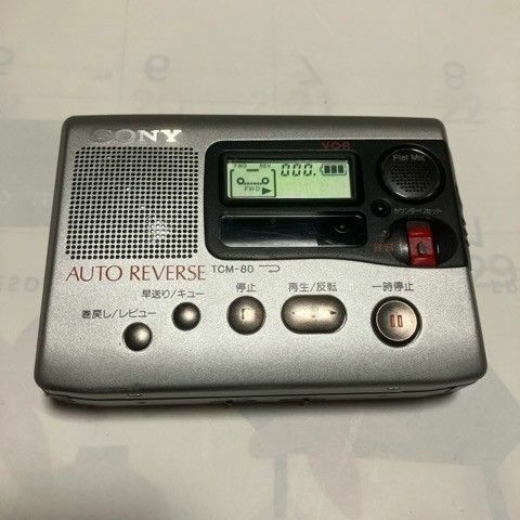 SONY カセットコーダー TCM-80