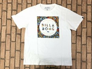 BILLABONG ビラボン メンズ ボタニカル サーフ ロゴプリント 半袖Tシャツ 大きいサイズ XL 白