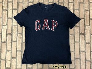 GAP ギャップ メンズ ビッグロゴワッペン 半袖Tシャツ M 紺