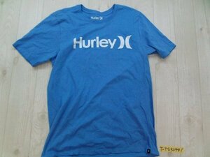 Hurley ハーレー メンズ ビッグロゴ 半袖Tシャツ M 青