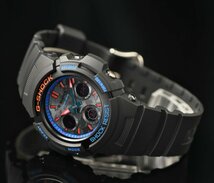 新品 G-SHOCK 電池交換不要ソーラーパワー 迷彩シティカモフラージュ 200m防水クロノグラフ 腕時計 AWR-M100SCT-1Aカシオ 逆輸入 メンズ_画像3