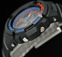 新品 G-SHOCK 電池交換不要ソーラーパワー 迷彩シティカモフラージュ 200m防水クロノグラフ 腕時計 AWR-M100SCT-1Aカシオ 逆輸入 メンズ_画像4