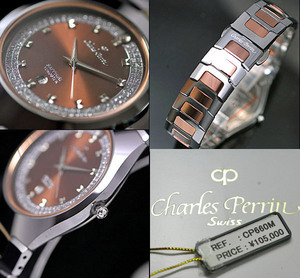 Carbide Tungsten &amp; Ceramic &amp; Cz Diamond &amp; Sapphire Clearstal Luxury Watch Rd Men