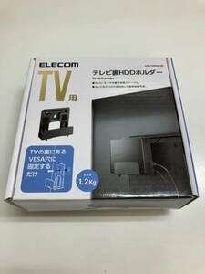 ELECOM エレコム TV用 テレビ裏HDDホルダー AVD-TVRHD01BK