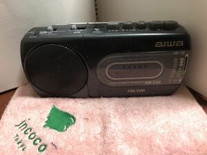  Aiwa aiwa radio-cassette radio cassette recorder RM-P30