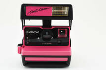 ★美品★ Polaroid Cool cam ポラロイド 600 ポラロイド インスタントカメラ ピンク ブラック　 #K2859_画像2