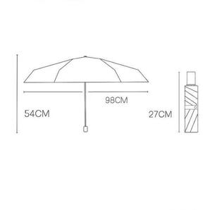 【グリーン】日傘 折りたたみ傘 晴雨兼用 撥水 UVカット 雨傘 雨具 8本骨 耐風 濡れない uvカット の画像4