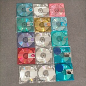 MD ミニ　ディスク　minidisc 15枚セット　80分10枚　74分5枚　ソニー　Victor　ＴＤＫ　まとめて