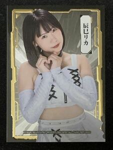 BBM 2023 女子プロレスカード Ambitious!! 辰巳リカ 40枚限定 特殊加工版 スペシャルカード インサートカード 