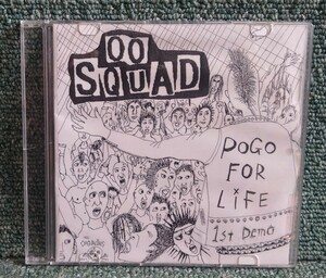 00 SQUAD / 1st Demo 5曲入り デモ CDR HARDCORE PUNK POGO77 Oi! ハードコアパンク TOM and boot Boys DISCOCKS ERECTiONS