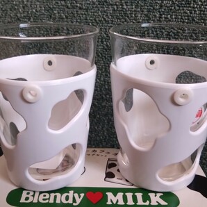AGF Blendy ブレンディ モーモーカフェオレ ペアマグセット 未使用品 マグカップ 耐熱ガラスコップ タンブラー 非売品 ノベルティ 景品の画像7