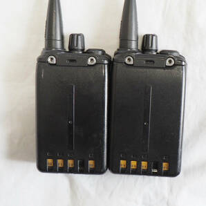正常作動★KENWOOD ケンウッド TCP-D251C 5W デジタル簡易無線 2台セット 充電器付きの画像4