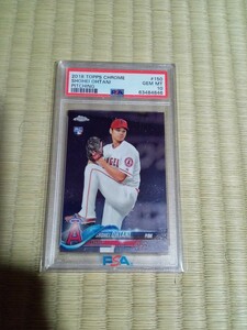 鑑定済 PSA10 Topps Chrome 2018 大谷翔平 ルーキーカード エンゼルス ドジャース 検索 直筆サイン RC