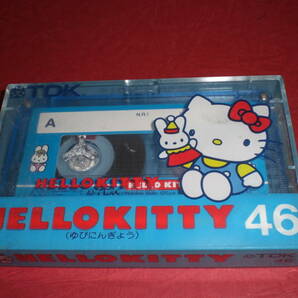 TDK HELLO KITTY ゆびにんぎょう 46 カセットテープ 未使用未開封品 ハローキティ 送料無料！の画像1