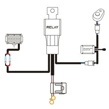 作業灯 ホワイト CREE ワイヤーハーネスキット付き 12V ジープ ジムニー ボート 建設機械 2個 新発売!! LED ワークライト 30W 4インチ_画像8