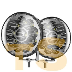 送料無料☆ 新発売!! LED ワークライト 30W 4インチ 作業灯 ホワイト 6500K CREEチップ採用 12V/24V兼用 ジープ ジムニー SUV ボート 2個