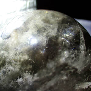 天然石 ガーデン クオーツ 金 原石 鉱物 水晶玉 風水 健康 パワーストーンの画像9