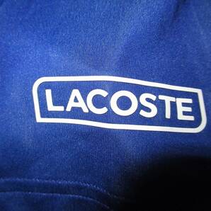 ★LACOSTE/ラコステ★新品 003 NOVAK DJOKOVIC/グラデーションボーダーポロシャツ/メンズ ブルー ノバク・ジョコビッチの画像7