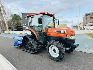 【千葉Prefecture発】4WD クボタ Tractor 自動水平 KL410 41馬力 中古 中古Tractor