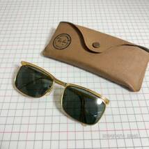 1000円〜　vintage B&L ボシュロム　Ray Ban レイバン　Sigent LX 金属フレーム　サングラス　ケース付き　送料無料_画像1