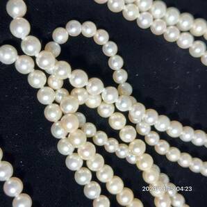 1000円〜 12まとめ 美品 pearl パール 真珠 本真珠 ネックレス 13本セット 総重量約465g 送料無料 の画像5