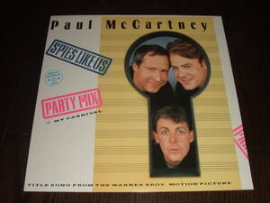 ♪ 独盤 12inc盤 ポール マッカートニー Paul McCartney / スパイズ ライク アス Spies Like Us Spies Like Us