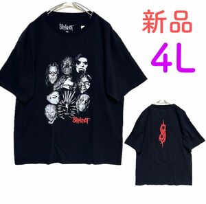 《新品》slipknot スリップノット　メンズ　半袖　tシャツ　アーティスト　4L 大きいサイズ　ビックtシャツ