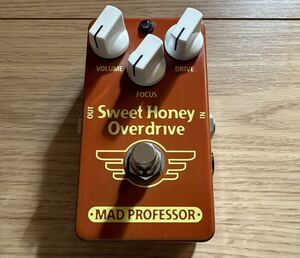 MAD PROFESSOR Sweet Honey Overdrive Hand Wired Handmade in Finland