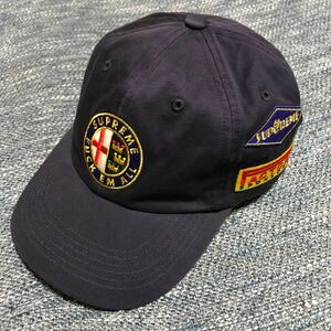 Supreme 23SS Racing 6-Panel cap シュプリーム レーシング キャップ アルファロメオ ネイビー