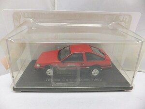 未開封 アシェット Hachette 1/43 ミニカー 国産名車コレクション vol.81 トヨタ カローラ レビン / 同シリーズ多数出品中 同梱歓迎