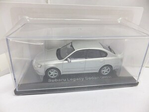  unopened ashetoHachette 1/43 minicar domestic production famous car collection vol.93 Subaru Legacy Legacy Sedan / same series great number exhibiting including in a package welcome 
